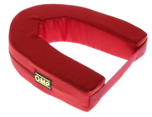 Billede af Rød - Nakkekrave FIA Nomex - OMP