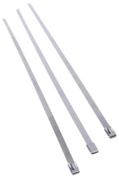 Billede af Rustfri strips 4,5mm. - 300mm.