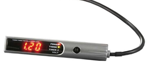 Billede af Autogauge - Turbotimer - Til med og uden turbo - GREY - LAGERSALG