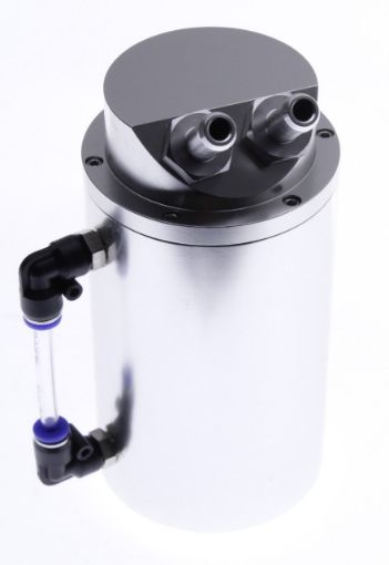 Billede af Olie catch tank - Rund Sølv