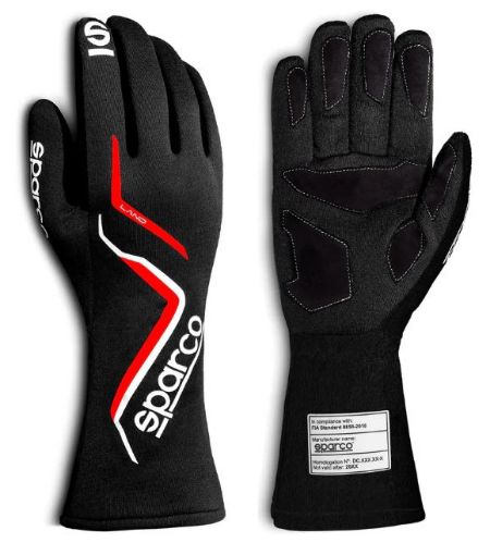 Billede af Sparco LAND FIA racerhandsker sort 12/XL