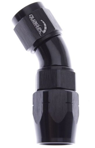 Billede af 30gr. AN fitting - AN-6 - Sort - High flow