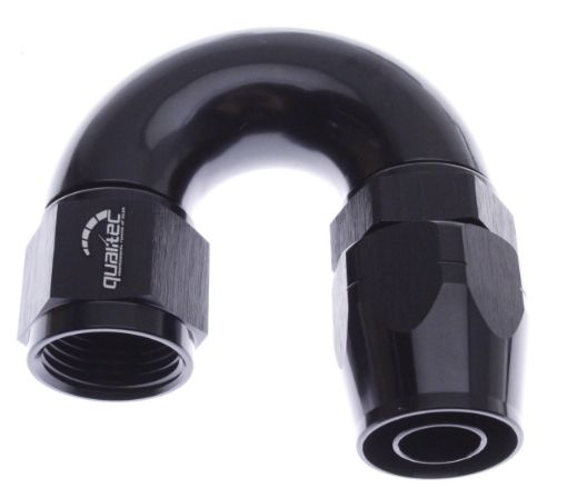 Billede af 180gr. AN fitting - AN-10 - Sort - High Flow