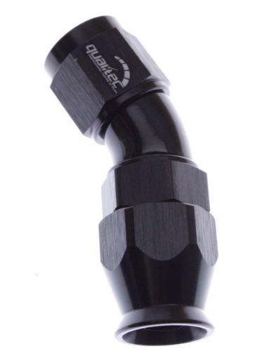 Billede af 30gr. PTFE AN fitting - AN-6 - Sort - High Flow