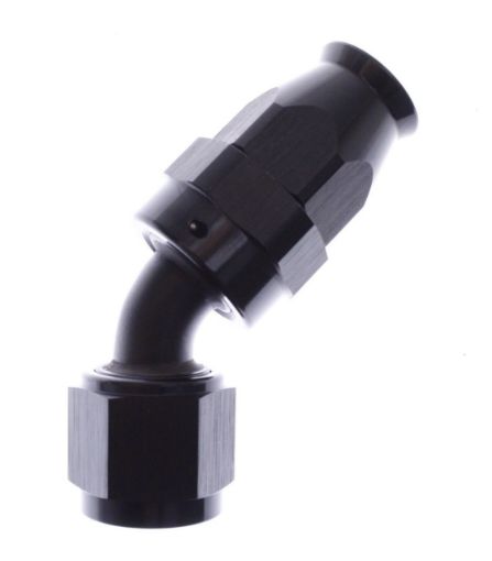 Billede af 45gr. PTFE AN fitting - AN-6 - Sort