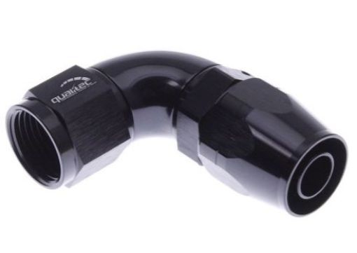 Billede af 90gr. AN fitting - AN6 - Sort - High flow