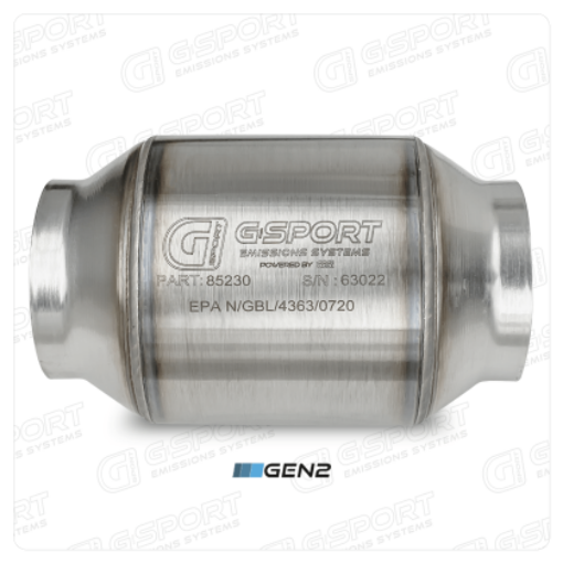 Billede af GESI G-Sport 400 CPSI GEN 2 EPA Compliant 3.0in Inlet/Out