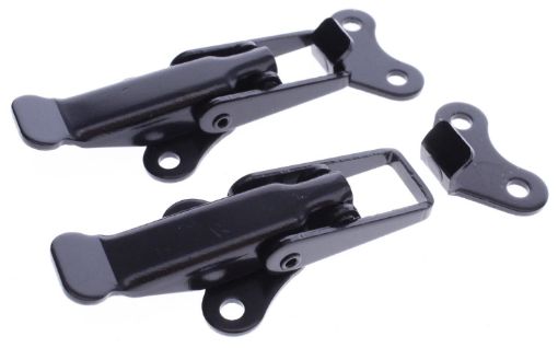 Billede af Toggle Fasteners - Chrome plated - Large - Black coated