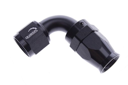 Billede af 90gr. PTFE AN fitting - AN-8 - Sort