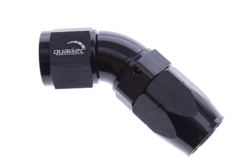 Billede af 45gr. AN fitting - AN-8 - Sort - High flow