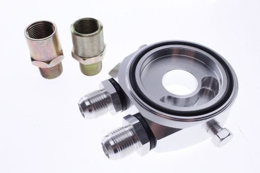 Billede af Oliekøler sandwich  AN8 - Silver