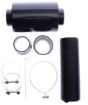Billede af 3" Indsugningskit med lukket boks - Air intake pipe