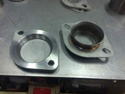 Billede af Subaru downpipe til 3" catback adapter
