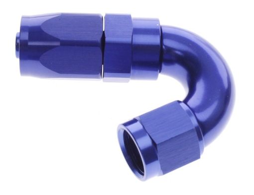 Billede af 150gr. AN fitting - AN-6 - Blå - High flow