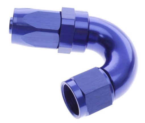 Billede af 150gr. AN fitting - AN-8 - Blå - High flow