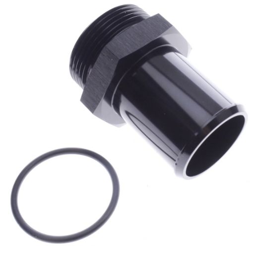 Billede af Slangestuds adapter AN20 han – 38 mm slange sort