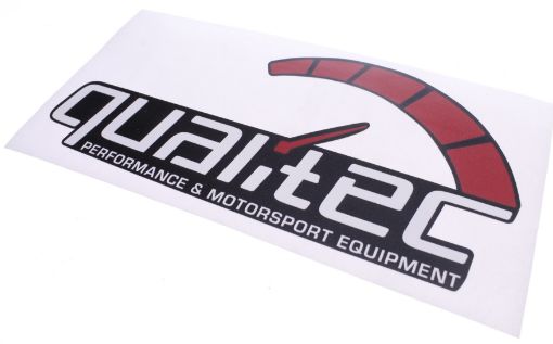 Billede af Qualitec klistermærke sort 175 mm