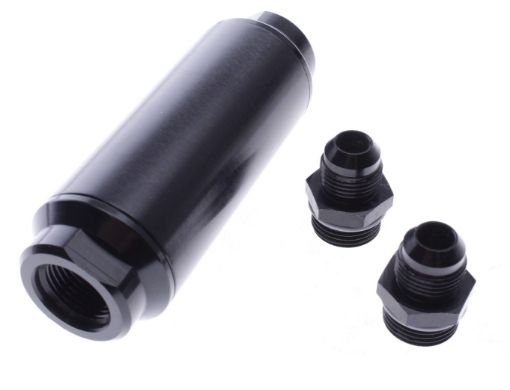 Billede af Benzinfilter - High Performance - 7/8"x14 SAE UNF med AN8 nipler - LAGERSALG