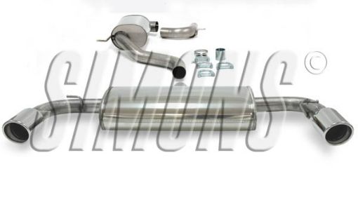 Billede af E-mærket Rustfri  3" - Simons oval bagpotte - 040D4GR