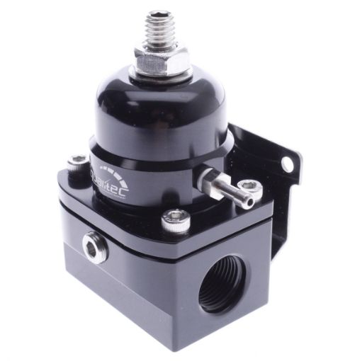 Billede af A1000 brændstoftrykregulator 2x AN8 ORB / 1x AN6 ORB sort