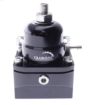 Billede af Qualitec brændstoftrykregulator 2x AN8 ORB / 1x AN6 ORB sort