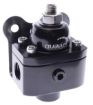 Billede af Qualitec brændstoftrykregulator til kaburator 2x AN6 / 1x AN6 sort