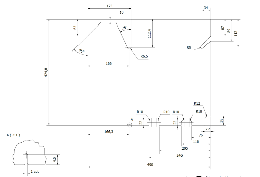 Billede af Heat shield klæbende folie Figurskåret - 100 stk. - Lave på ønsket mål