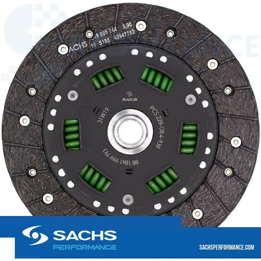 Billede af SACHS PERFORMANCE ORGANIC CLUTCH DISC 228MM +400NM 1.9TDI PD100 & VP90 