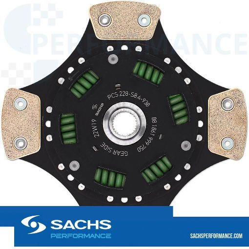 Billede af Koblingsskive - SACHS Racing - 20,3x22,2-28N - 228mm. - Med fjeder