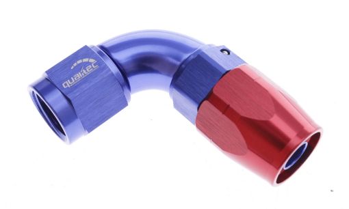 Billede af 90gr. AN fitting - Rød/blå - High flow