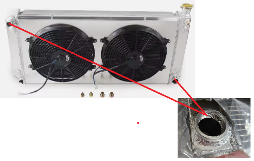 Billede af Radiator EXTREME Motorsport 1014x519x90 mm
