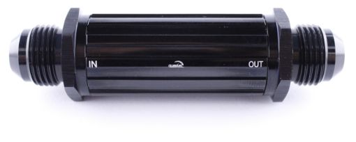 Billede af Magnetisk benzinfilter - AN8 - 30 Micron - Sort