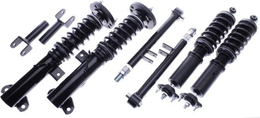 Billede af BMW E36 monotube coilover med 32-trins dæmperjustering