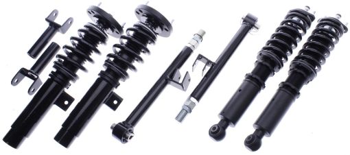 Billede af BMW E46 M3 monotube coilover med 32-trins dæmperjustering
