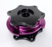 Billede af NRG Quick Release SFI SPEC 42.1 - Shiny Black Body / Shiny Purple Ring