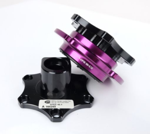 Billede af NRG quick release til rat lilla