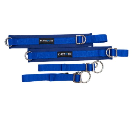 Billede af NRG SFI 3.3 Arm Restraints One Pair - Blue