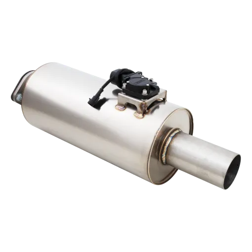 Billede af Round Body 7" x 15" (17,78cm x 38,1cm) Center in/Center out 3" Flanged Inlet, 3" Single-wall Outlet - VMK16-300