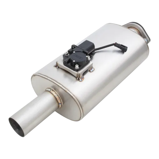 Billede af Oval Body 6" x 10" x 15" (15,24cm x 25,4cm x 38,1cm) Center in/Center out 2.5" Flanged Inlet, 2.5" Single-wall Outlet - VMK10-250