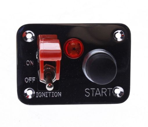 Billede af COMPETITION STARTER PANEL  -  PUSH BUTTON, LIGHT,   1 SWITCH