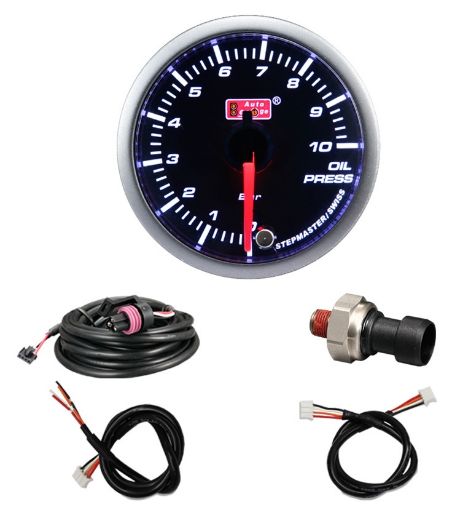 Billede af Autogauge olietryksur - Dark