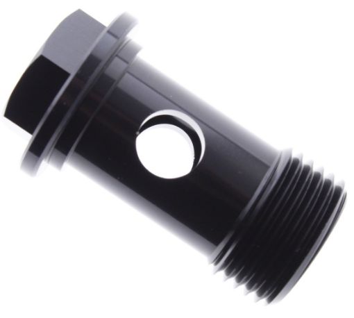 Billede af Banjo bolt - 7/8"-14 UNF (dash10 / AN10) - Sort Alu