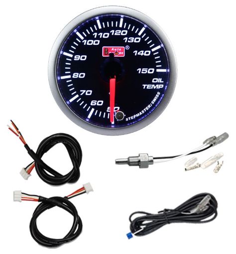 Billede af Autogauge olietemperaturmåler - Dark