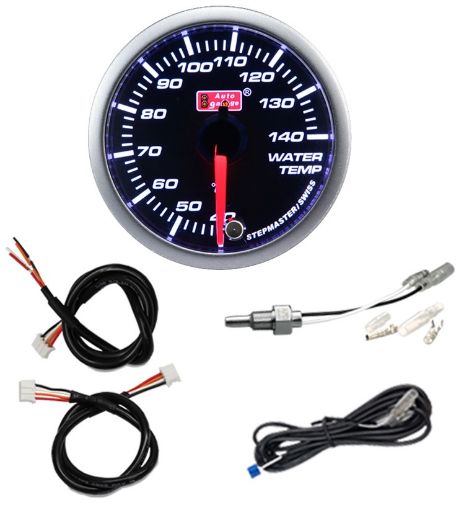 Billede af Autogauge vandtemperaturmåler - Dark