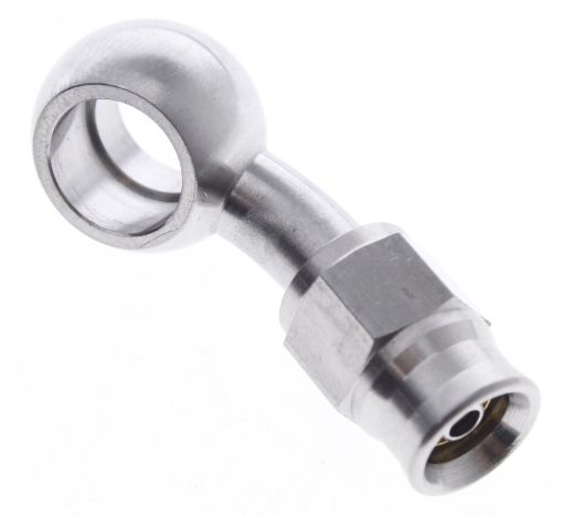 Billede af 30° banjo I.D. 10,2mm - thickness 10,7mm - Passer til AN3 PTFE slange