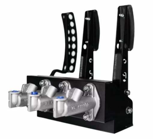 Billede af OBP Pedal Assembly Floor Mount-Brake Clutch & Throttle (Hydraulic Clutch)
