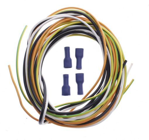 Billede af 4 ledninger + kabelsko