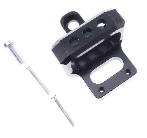 Billede af 3 Port MAC / AEM Boost Controller Solenoid Valve Mount Bracket – CNC Billet