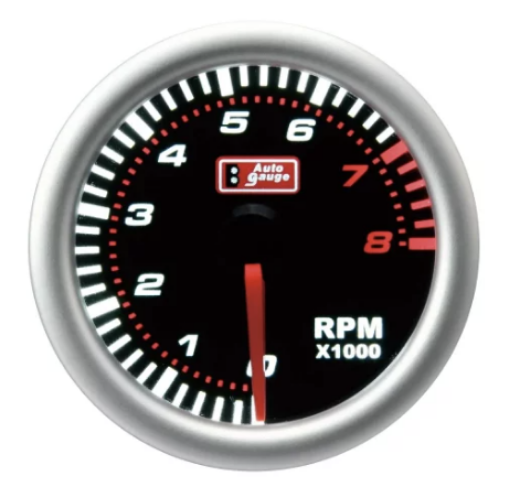 Billede af Autogauge omdrejningstæller - Smoke