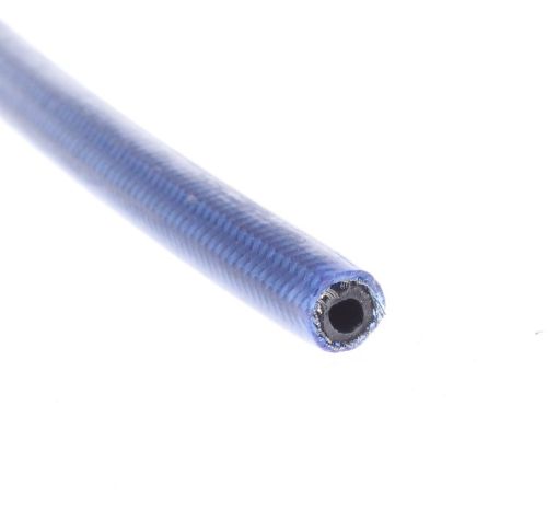 Billede af AN3 Stålarmeret benzinslange - Blå (Max 10 bar) - LAGERSALG